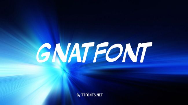 GNATFONT example