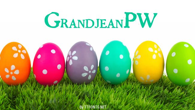 GrandjeanPW example