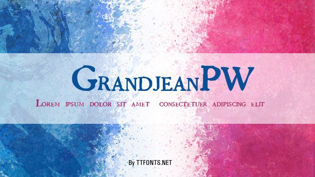 GrandjeanPW example