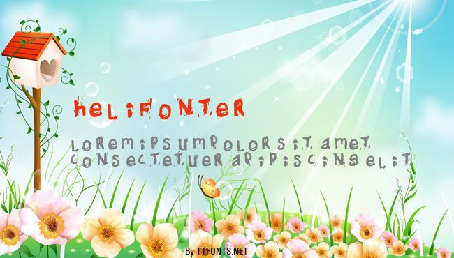 Helifonter example