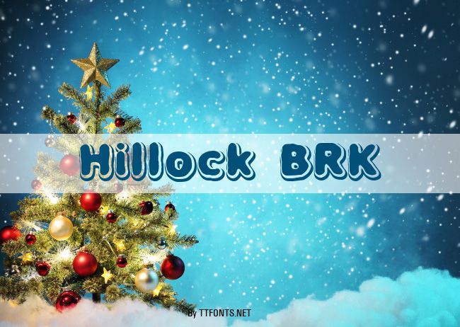 Hillock BRK example