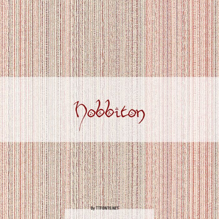 Hobbiton example