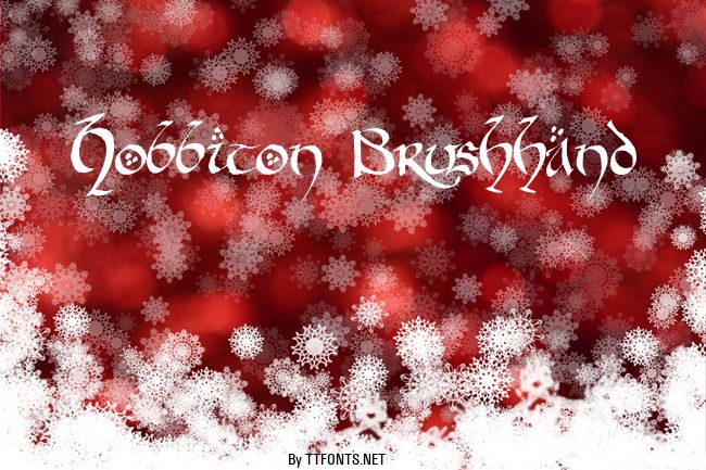 Hobbiton Brushhand example