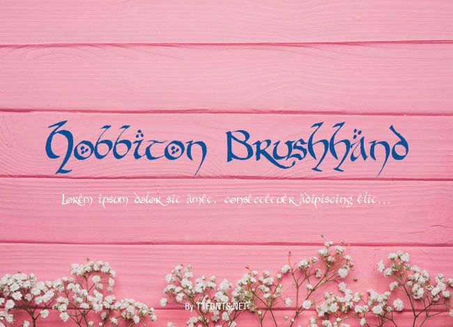 Hobbiton Brushhand example