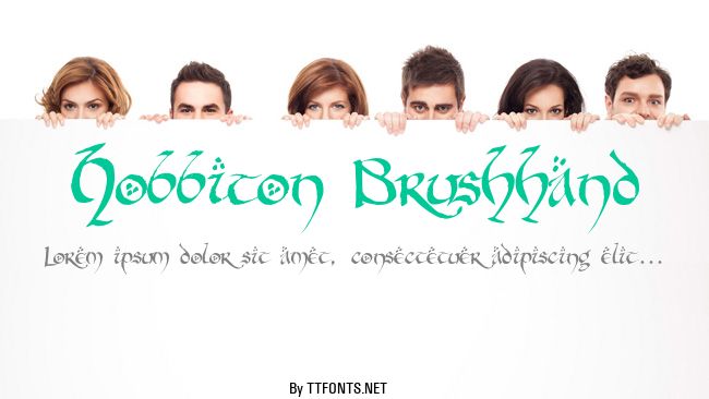 Hobbiton Brushhand example