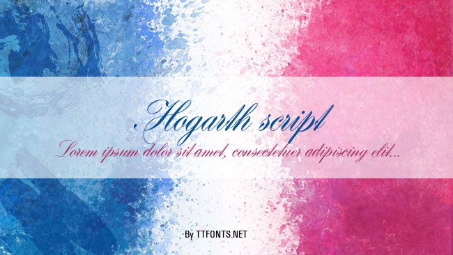 Hogarth script example