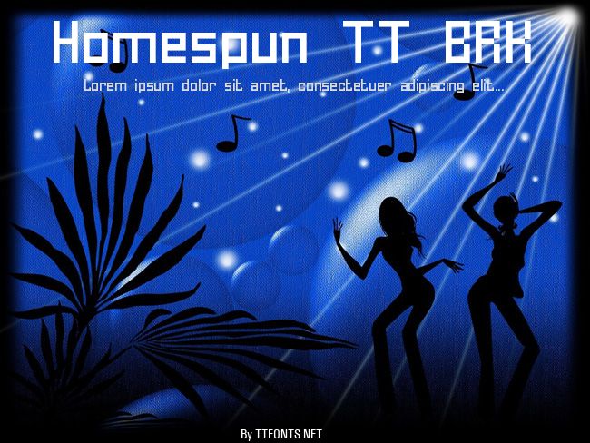 Homespun TT BRK example