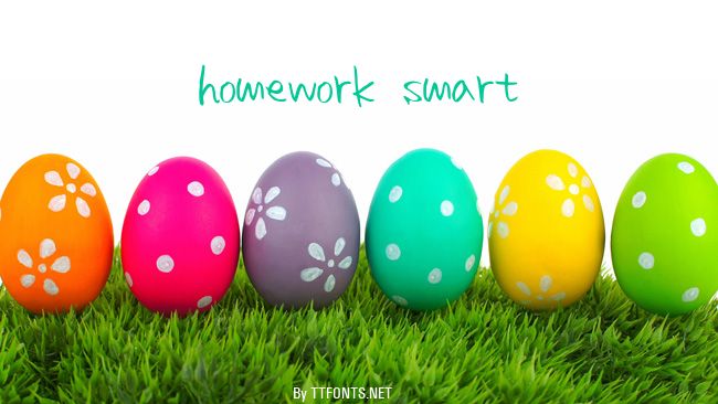 homework smart example