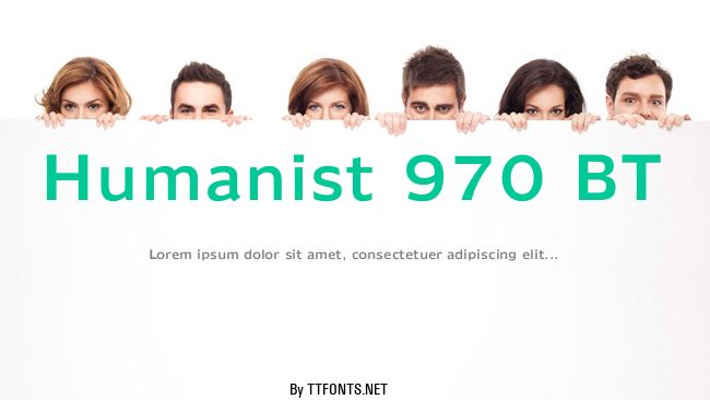 Humanist 970 BT example