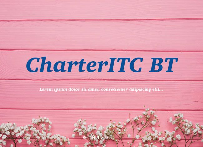 CharterITC BT example