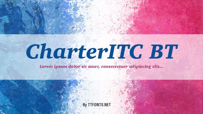 CharterITC BT example