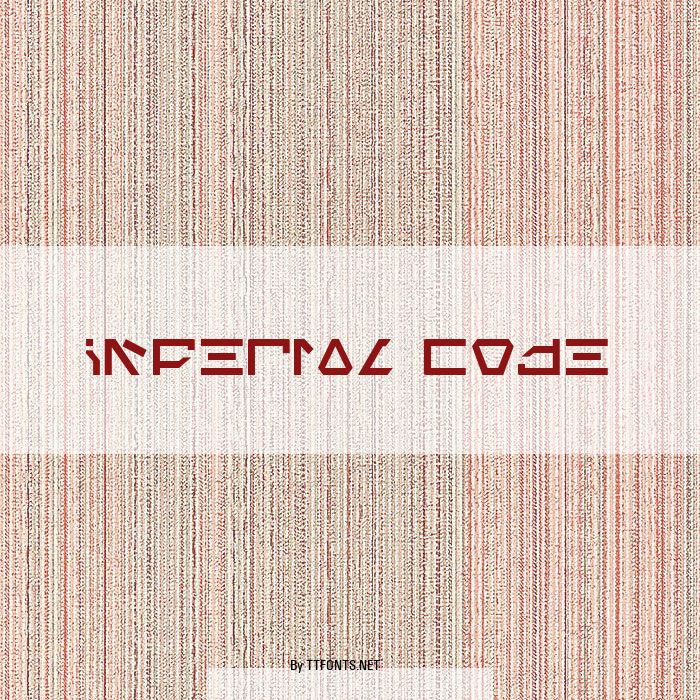 Imperial Code example