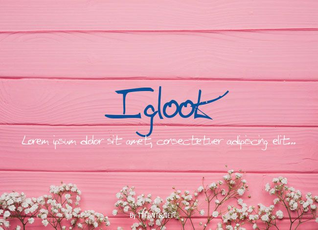 Iglook example