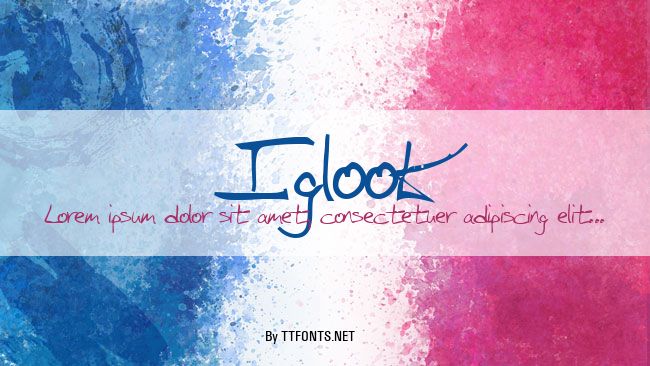 Iglook example