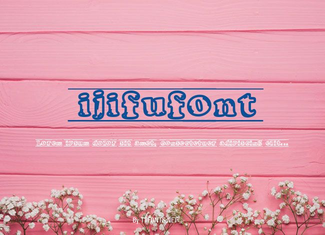 ijifufont example