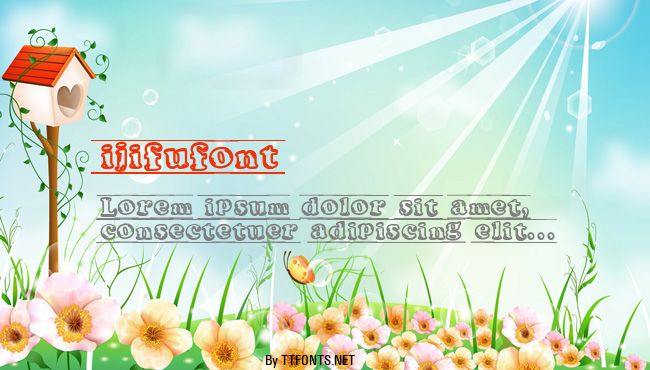 ijifufont example