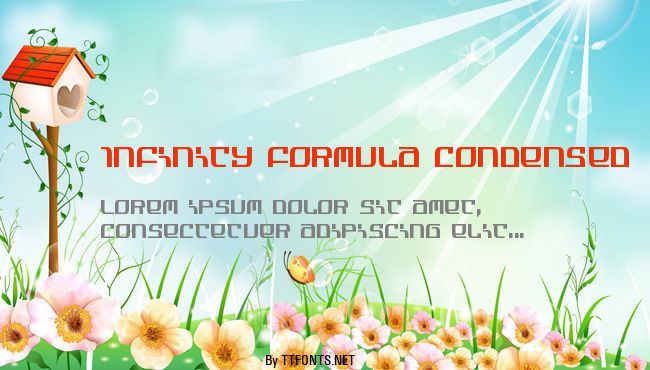Infinity Formula Condensed example