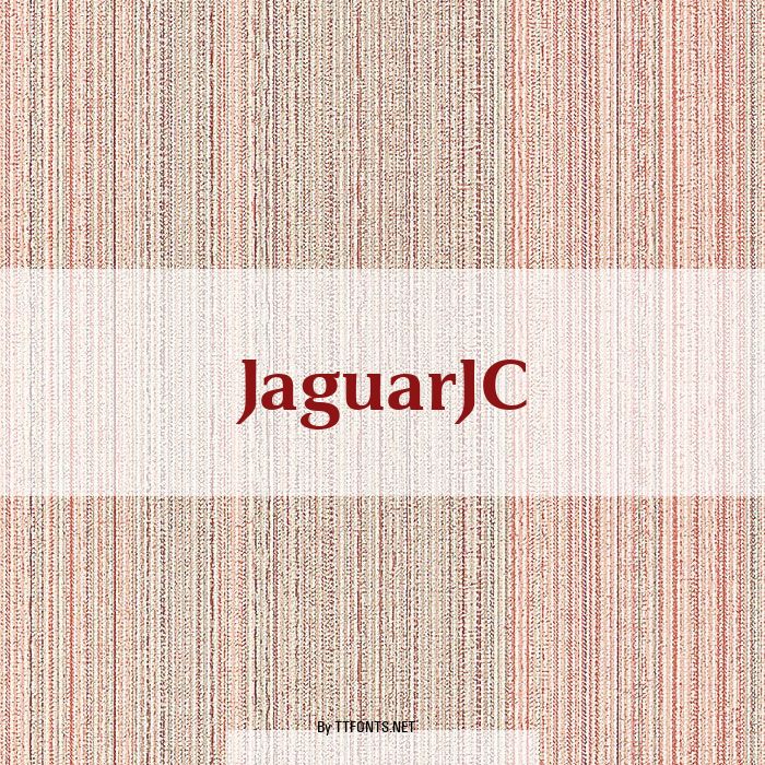JaguarJC example
