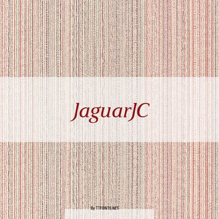 JaguarJC example