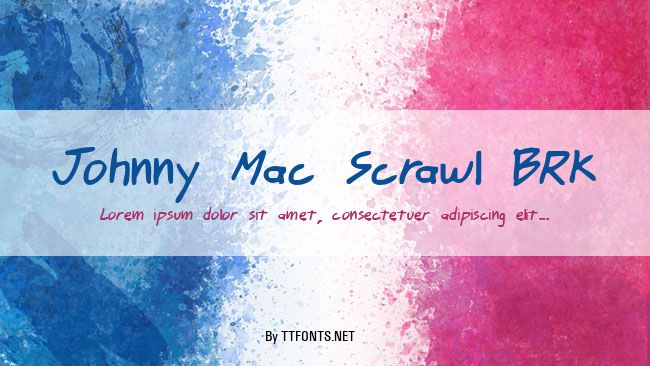 Johnny Mac Scrawl BRK example