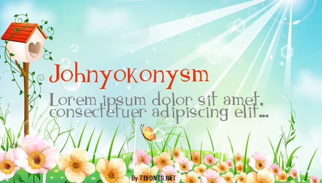 Johnyokonysm example