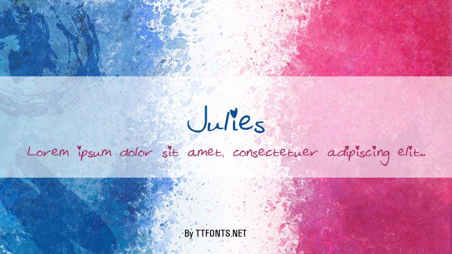 Julies example