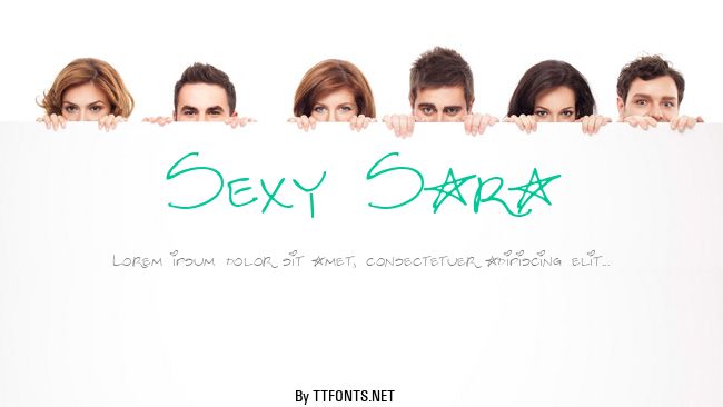 Sexy Sara example