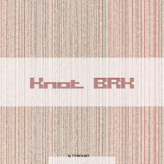 Knot BRK example