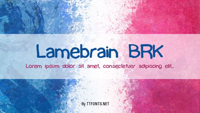Lamebrain BRK example