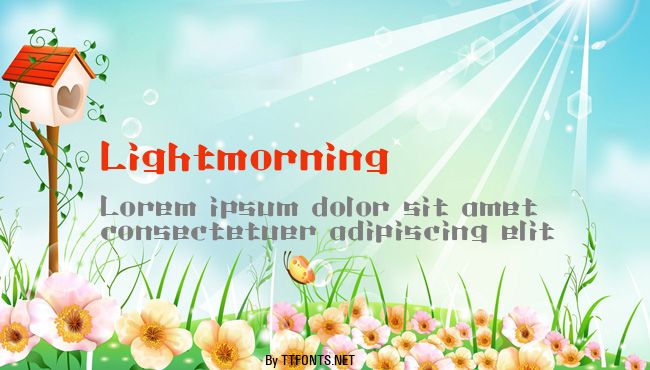 Lightmorning example