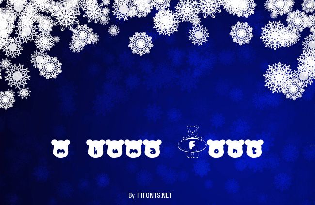 m-kuma Font example
