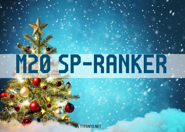M20_SP-RANKER example