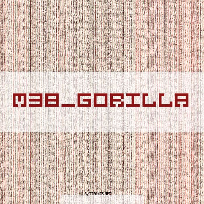 M38_GORILLA example