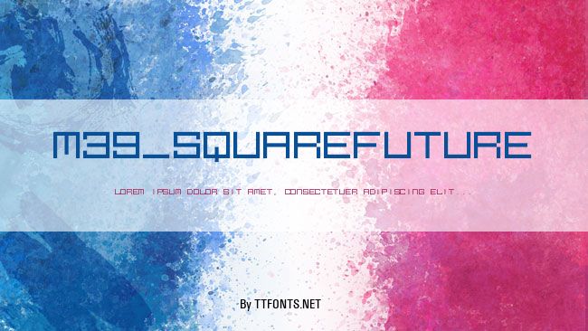 M39_SQUAREFUTURE example