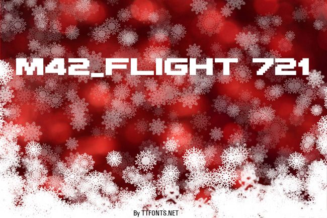 M42_FLIGHT 721 example