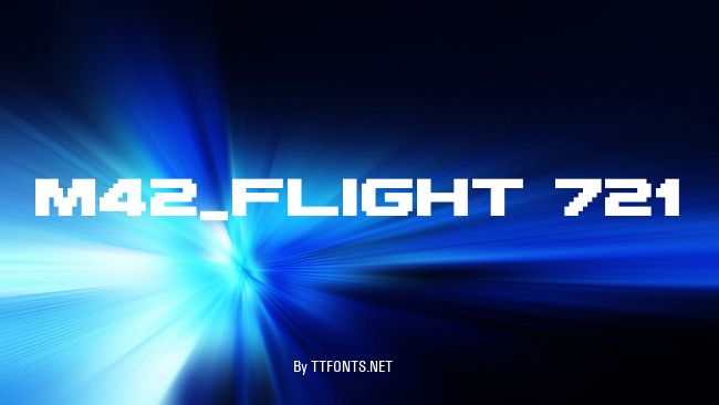 M42_FLIGHT 721 example