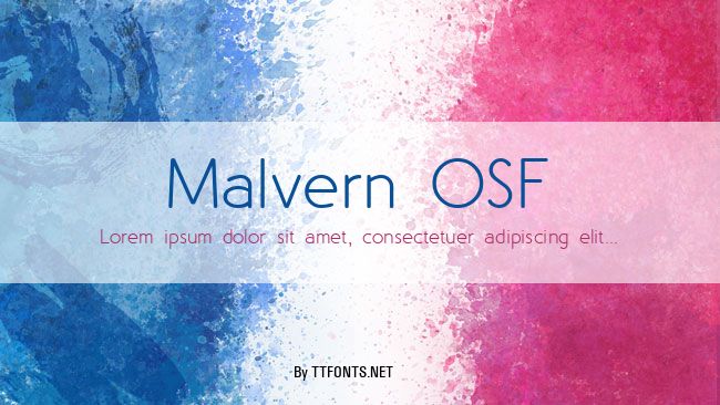 Malvern OSF example
