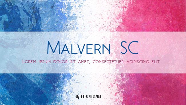 Malvern SC example