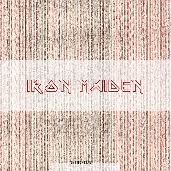 Iron Maiden example