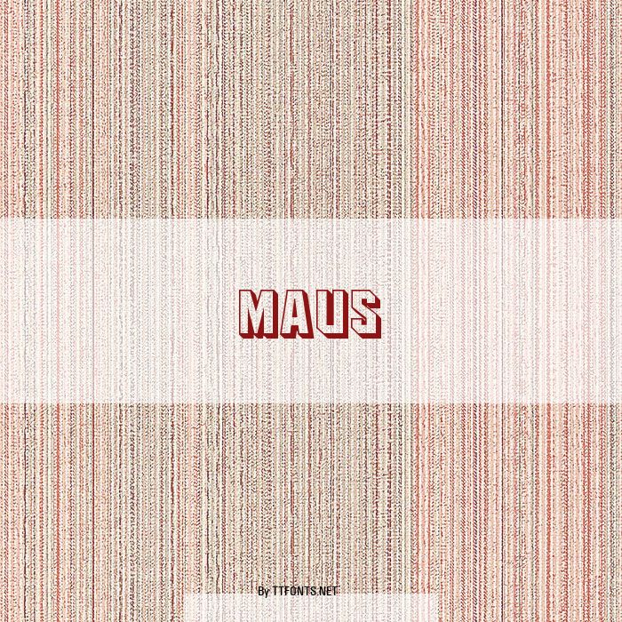Maus example