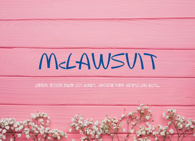 McLawsuit example