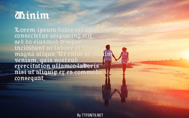 Minim example