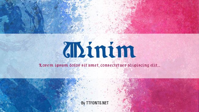 Minim example