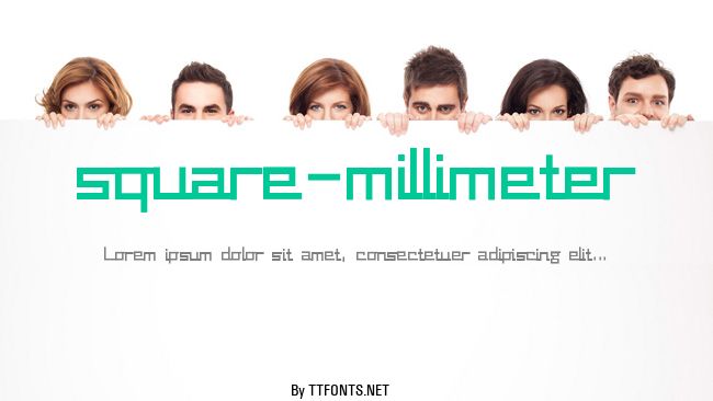 square-millimeter example