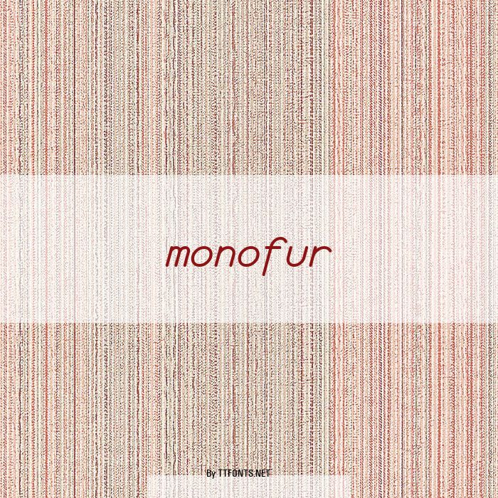 monofur example