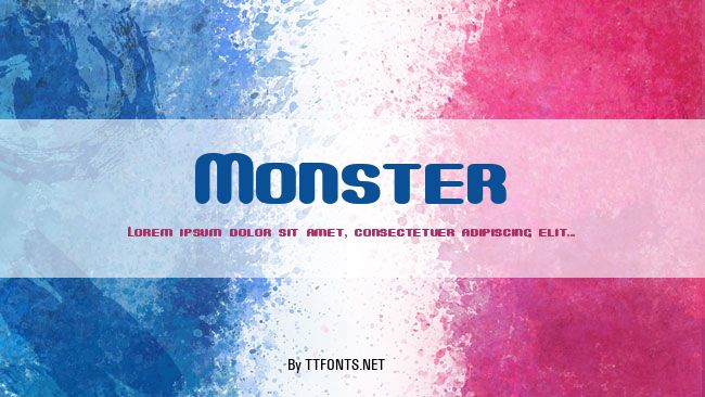 Monster example