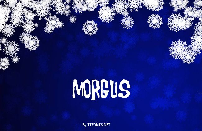 Morgus example