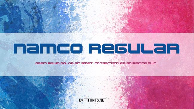 namco regular example