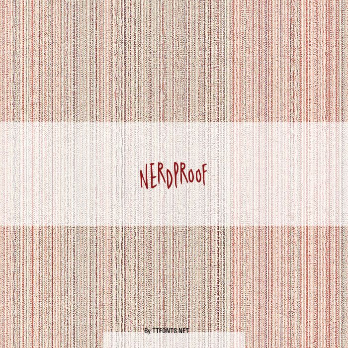 Nerdproof example