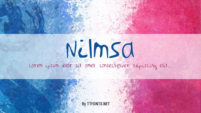 Nilmsa example